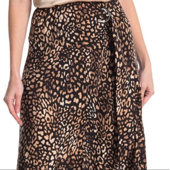 Leopard MIDI Skirt NWT - Picture 3 of 5